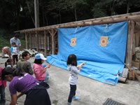 紙鉄砲づくり体験